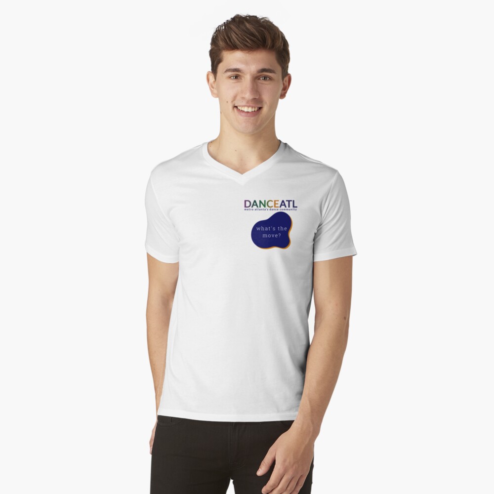Item preview, V-Neck T-Shirt designed and sold by DanceATL.