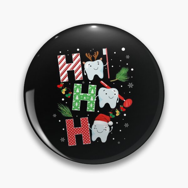 Item preview, Funny Dentist Christmas Ho Ho Ho Teeth Dental Dentist team designed and sold by Dream-bubble.