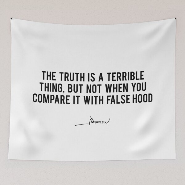 Item preview, The Truth Is A Terrible Thing - Jordan Peterson designed and sold by ChaosAndOrder.