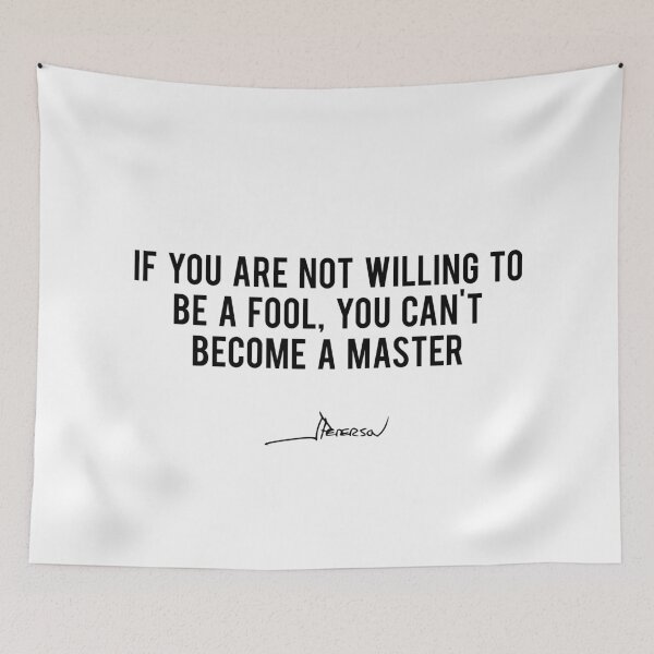 Item preview, If You Are Not Willing To Be A Fool - Jordan Peterson designed and sold by ChaosAndOrder.