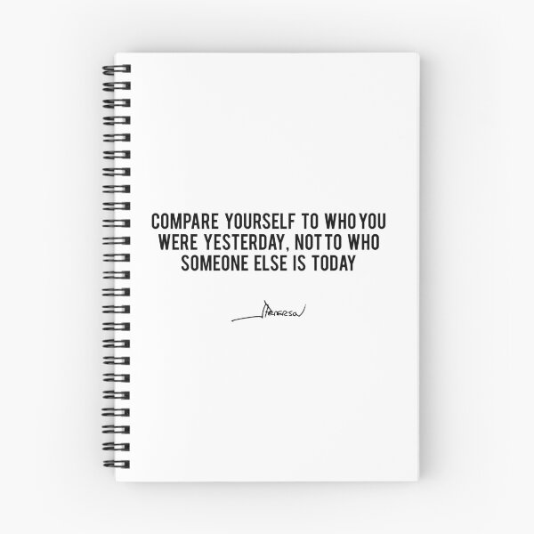 Item preview, Compare Yourself To Who You Were Yesterday - Jordan Peterson designed and sold by ChaosAndOrder.
