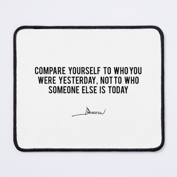 Item preview, Compare Yourself To Who You Were Yesterday - Jordan Peterson designed and sold by ChaosAndOrder.
