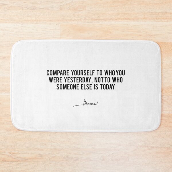 Item preview, Compare Yourself To Who You Were Yesterday - Jordan Peterson designed and sold by ChaosAndOrder.