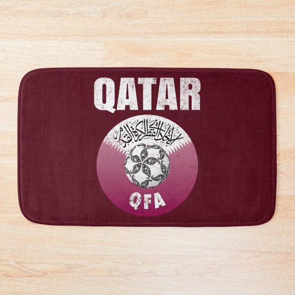 Item preview, Qatar Soccer Flag Team Support Gift designed and sold by NUMAcreations.