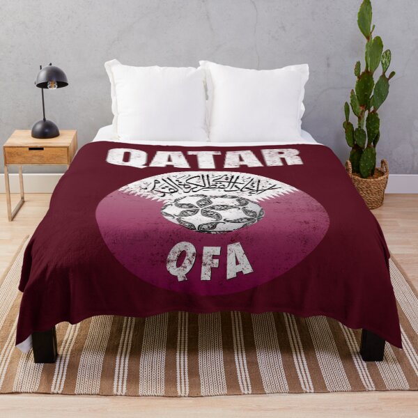 Item preview, Qatar Soccer Flag Team Support Gift designed and sold by NUMAcreations.