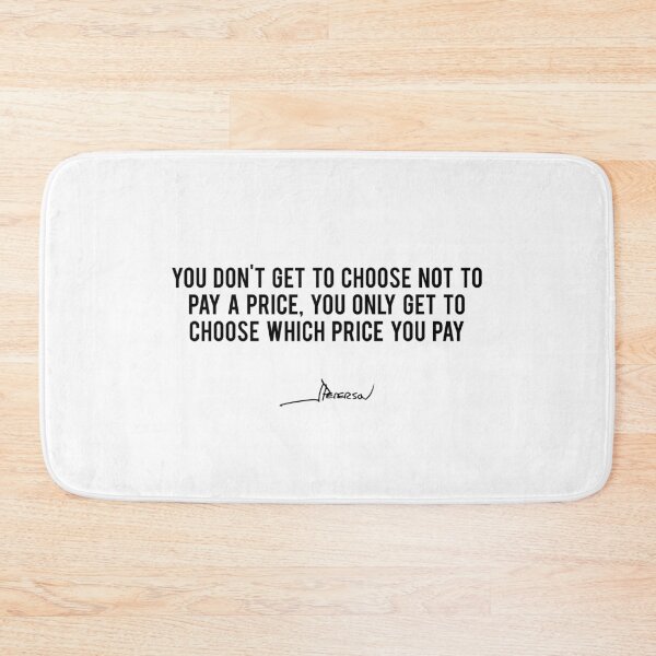 Item preview, You Don't Get To Choose Not To Pay A Price - Jordan Peterson designed and sold by ChaosAndOrder.