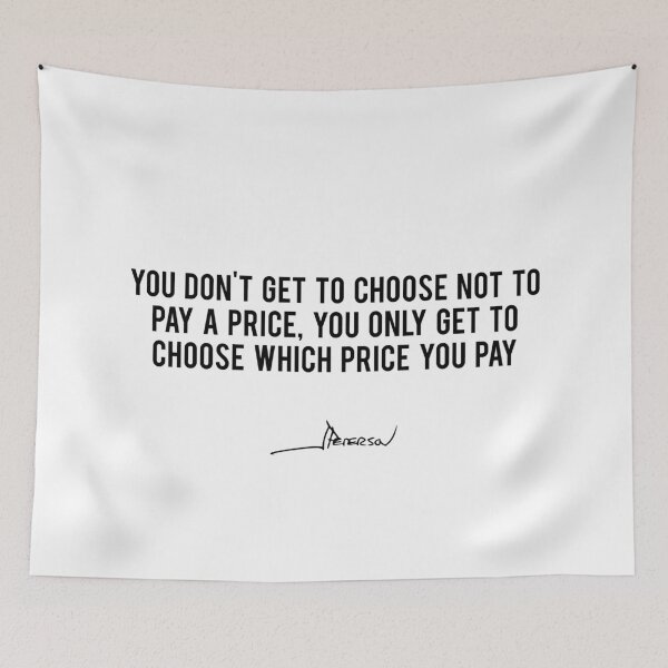 Item preview, You Don't Get To Choose Not To Pay A Price - Jordan Peterson designed and sold by ChaosAndOrder.
