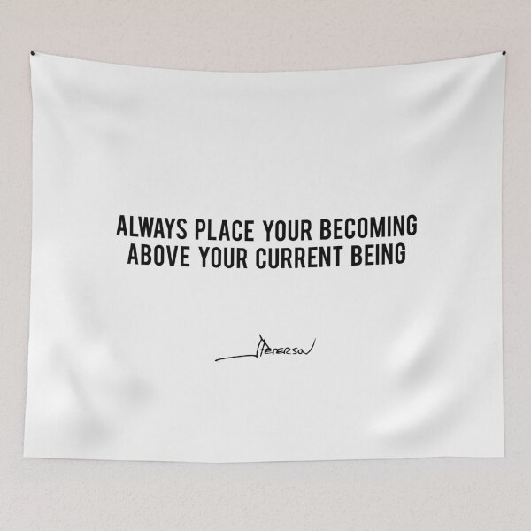 Item preview, Always Place Your Becoming Above Your Current Being - Jordan Peterson designed and sold by ChaosAndOrder.