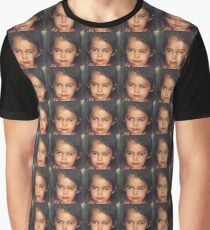 Miley Cyrus as a Baby Graphic T-Shirt