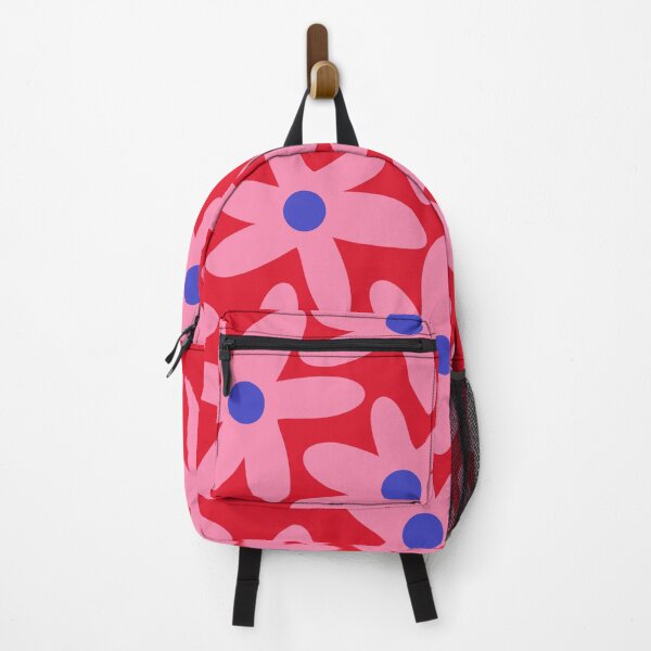Item preview, Daisy Time Floral Pattern Magenta Fuchsia Pink Blue designed and sold by kierkegaard.