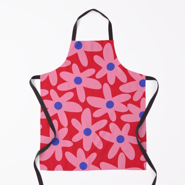 Item preview, Daisy Time Floral Pattern Magenta Fuchsia Pink Blue designed and sold by kierkegaard.