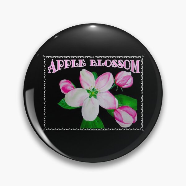 Item preview, Apple Blossom Label designed and sold by PaintedbyCarol.
