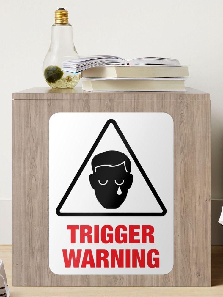 Trigger Warning Stickers - Mischief Merch