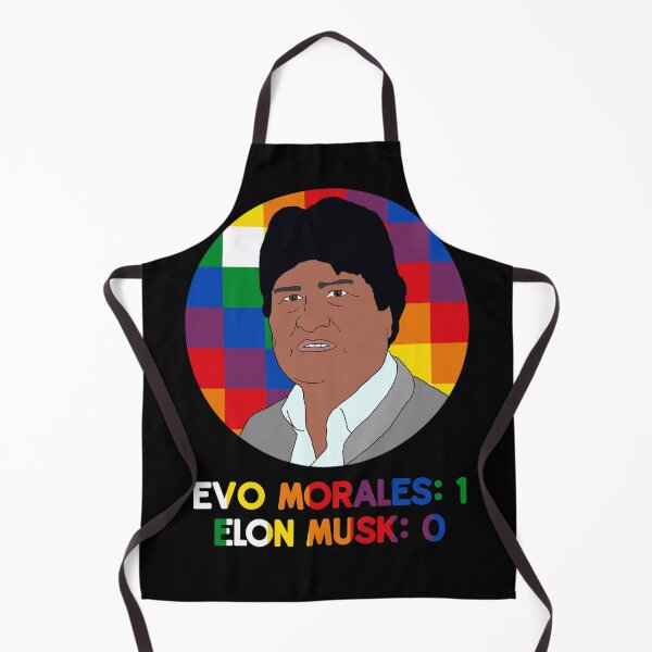 Item preview, Evo Morales Owns Elon Musk designed and sold by RevolutionInPaint.