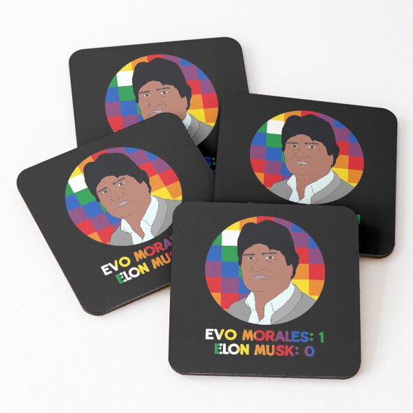 Item preview, Evo Morales Owns Elon Musk designed and sold by RevolutionInPaint.