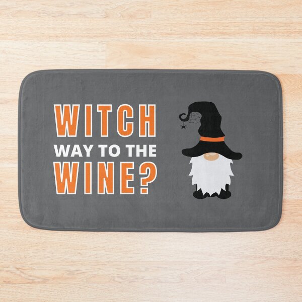 Item preview, Witch Way To The Wine - Witch Gnome designed and sold by Wagdy-online.