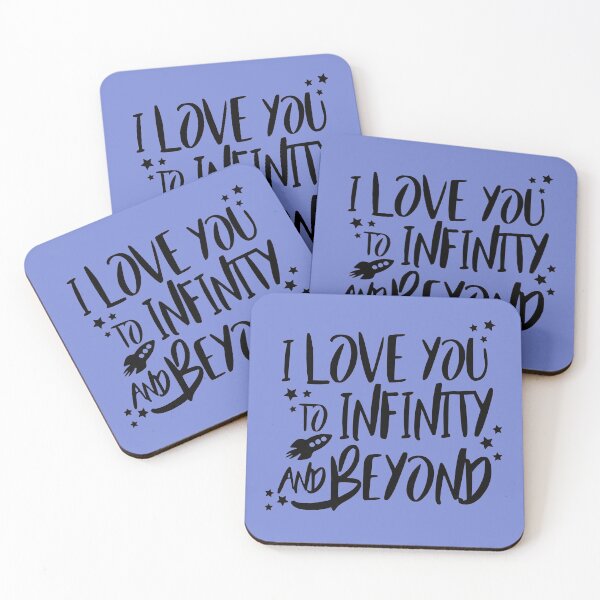 Item preview, I Love You To Infinity and Beyond designed and sold by TheEclecticNerd.