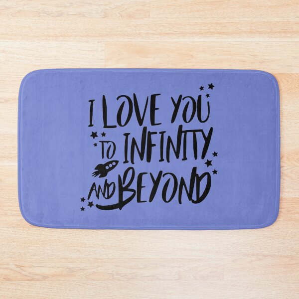 Item preview, I Love You To Infinity and Beyond designed and sold by TheEclecticNerd.