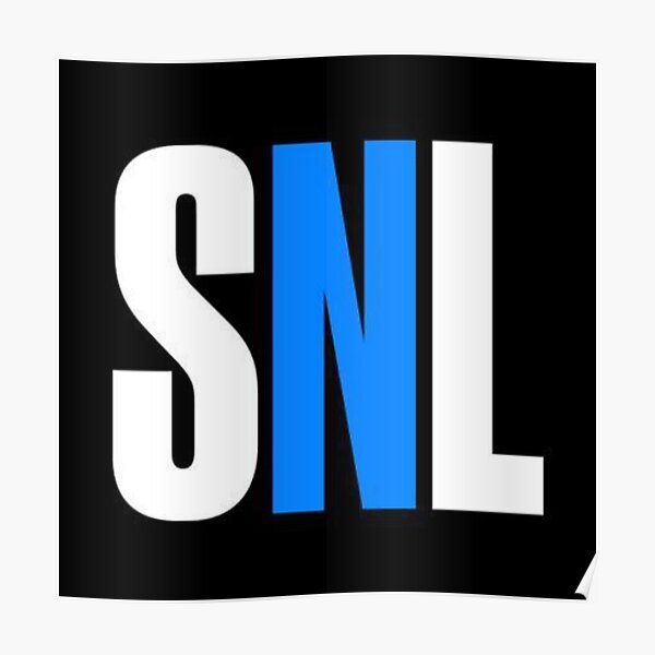 Saturday Night Live Merch Poster