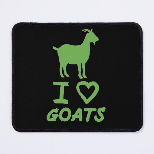 Item preview, Green I Love Goats for Goat Lovers designed and sold by Mochi-Merch.