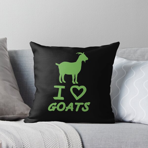 Item preview, Green I Love Goats for Goat Lovers  designed and sold by Mochi-Merch.
