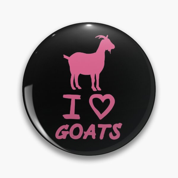 Item preview, Pink I Love Goats for Goat Lovers  designed and sold by Mochi-Merch.