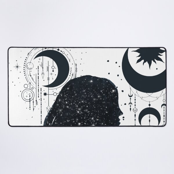 Item preview, Blue Moon Goddess, Sun and Stars designed and sold by Interpret108.