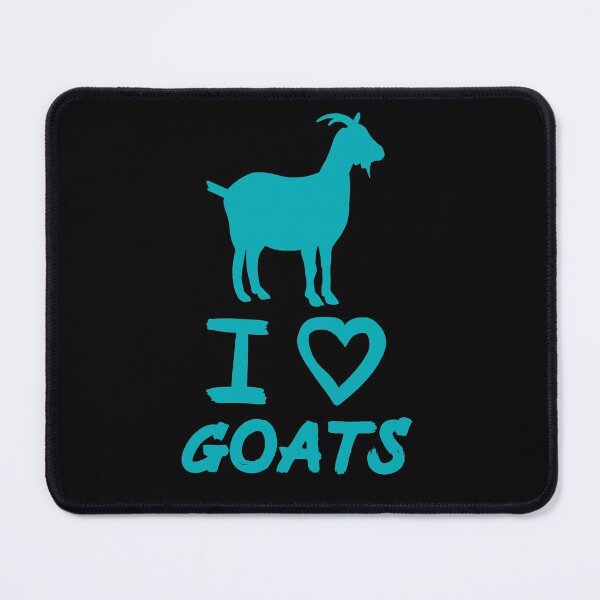 Item preview, Blue I Love Goats for Goat Lovers designed and sold by Mochi-Merch.