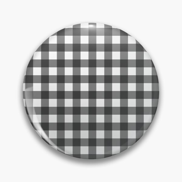 Item preview, Classic Petite Gingham Plaid (Black/Gray/White) designed and sold by hyproinc.