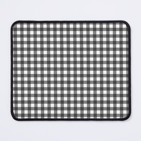 Item preview, Classic Petite Gingham Plaid (Black/Gray/White) designed and sold by hyproinc.