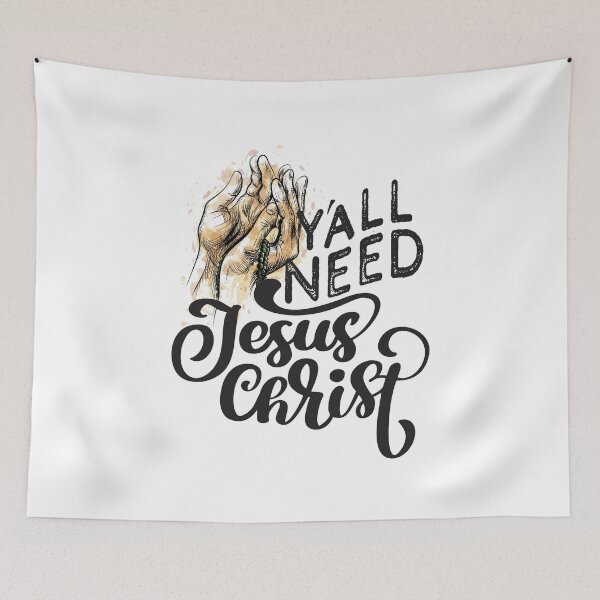Item preview,  Y'all Need Jesus - You Need Jesus To Set You Right! - Praying designed and sold by crazycollective.