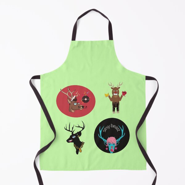 Item preview, Deery Deery Me Quirky and Cute Deer Stickers designed and sold by haRexia.
