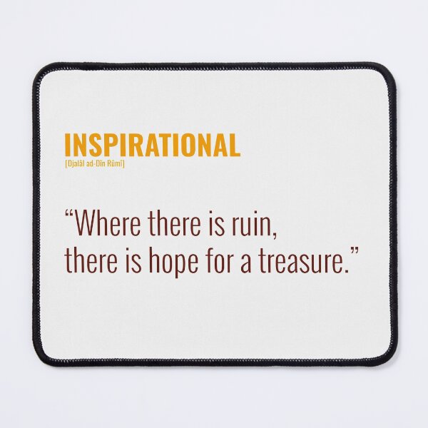 Item preview, Djalâl ad Dîn Rûmî, Inspirational, Hope Quotes designed and sold by Studio TANFF.