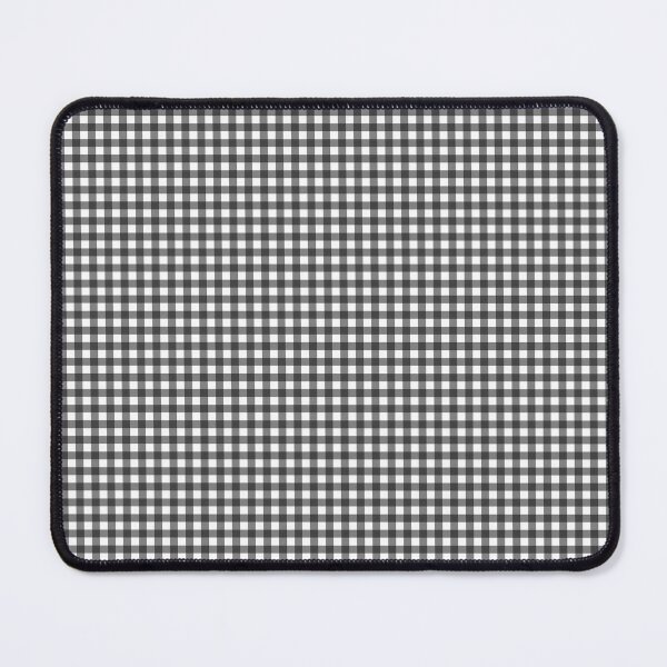 Item preview, Classic Micro Gingham Plaid (Black/Gray/White) designed and sold by hyproinc.