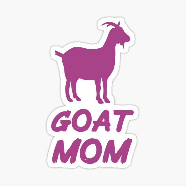 Item preview, Goat Mom for Goat Lovers, Purple designed and sold by Mochi-Merch.