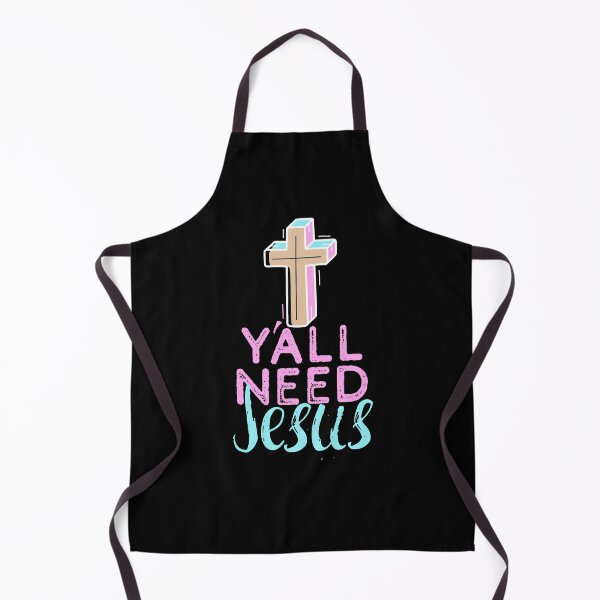 Item preview, Y'all Need Jesus - You Need Jesus To Set You Right! - Cross designed and sold by crazycollective.
