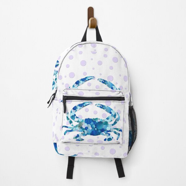 Item preview, Whimsical Beachy Blue Crab Mosaic Art designed and sold by Sharon Cummings Art.