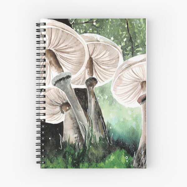 Item preview, Four toadstool mushrooms designed and sold by TwoFullMoonsArt.
