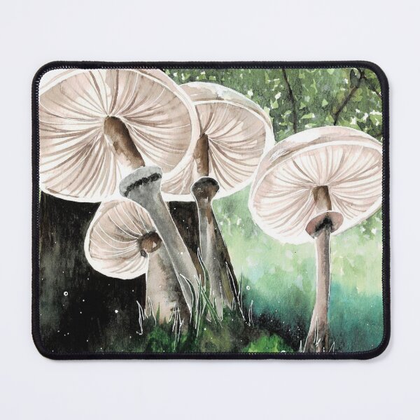 Item preview, Four toadstool mushrooms designed and sold by TwoFullMoonsArt.