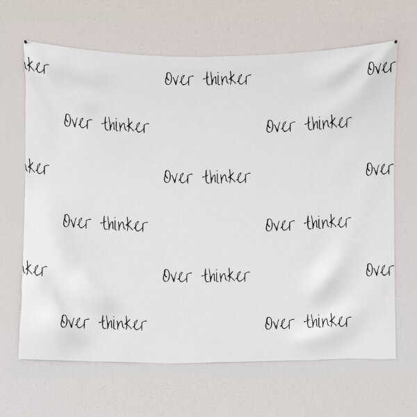 Item preview, Over thinker - Thought provoking design  designed and sold by Witfulwisdom.