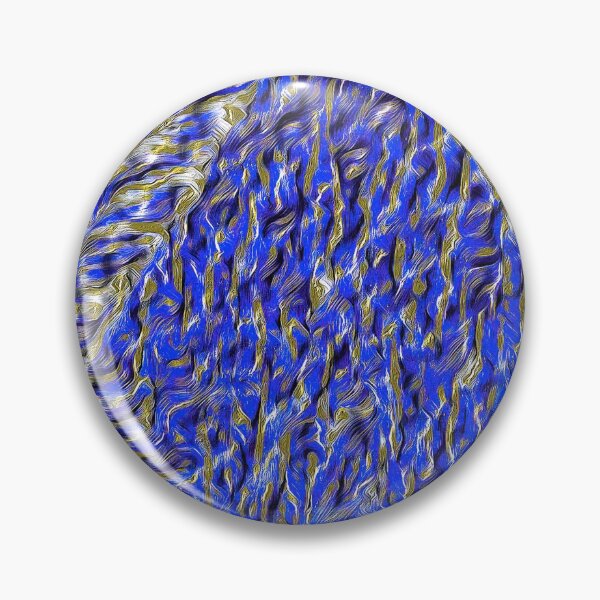 Item preview, Cobalt Blue and Gold Rhombus designed and sold by fatenanwar.