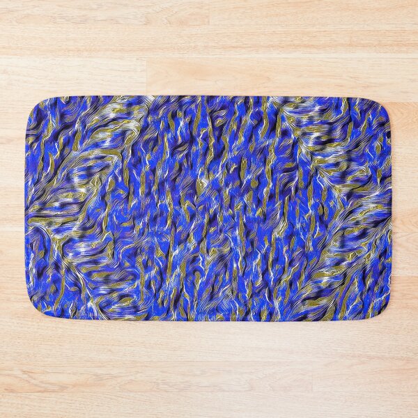 Item preview, Cobalt Blue and Gold Rhombus designed and sold by fatenanwar.