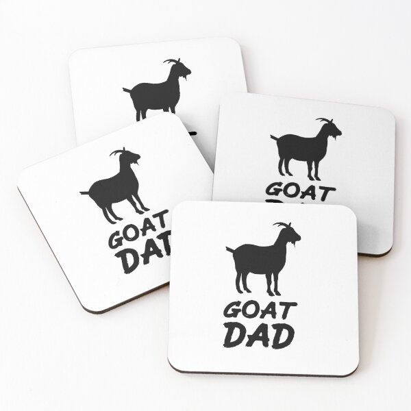 Item preview, Goat Dad for Goat Lovers, Black designed and sold by Mochi-Merch.