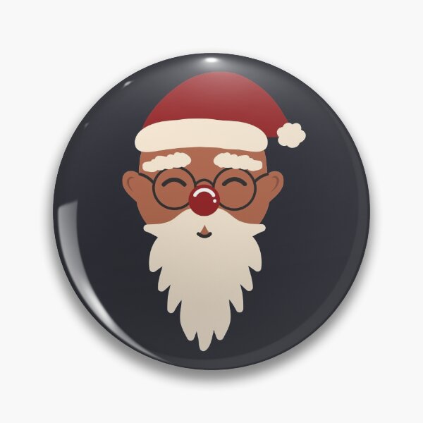 Item preview, Cute Brown Santa Claus Indian Christmas Pattern Retro Scandinavian Aesthetic  designed and sold by retroyule.