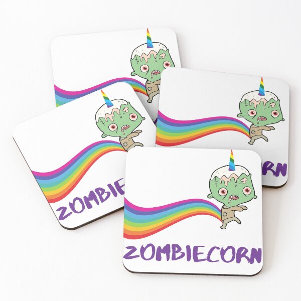 Item preview, Zombiecorn - Halloween Zombie Unicorn designed and sold by Witfulwisdom.