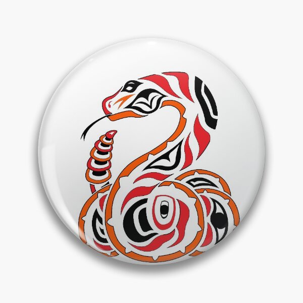 Item preview, Rattle Snake (Zhiishiigwe) designed and sold by KendraHowland.
