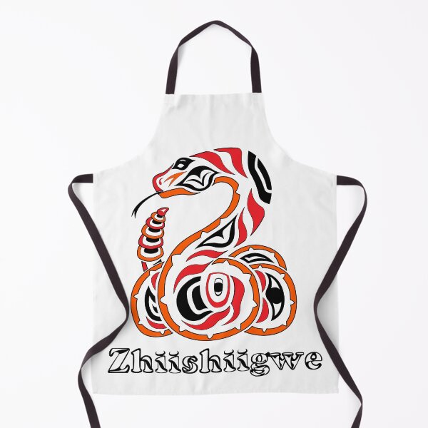Item preview, Rattle Snake (Zhiishiigwe) designed and sold by KendraHowland.