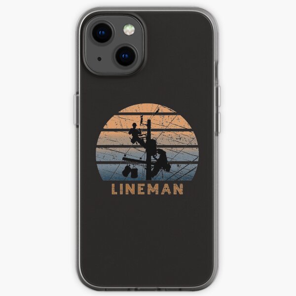 Lineman and electrician master craftsman funny gift iPhone Soft Case
