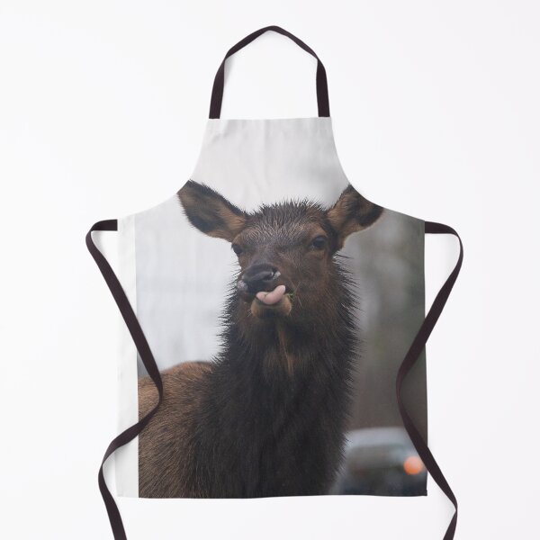Item preview, Funny Roosevelt Elk Sticking out tongue designed and sold by Steven Holt.