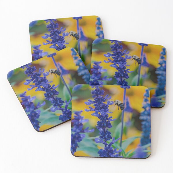Item preview, A Lavender among sunflowers with a bee designed and sold by Ra5kar.